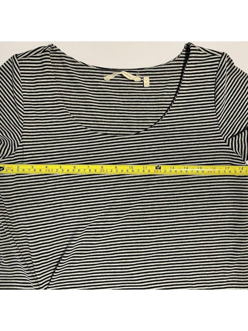 Womens Striped Layered